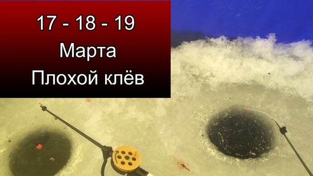 Календарь рыбака на Март Прогноз клева рыбы на март Лунный календарь рыболова Март 2022