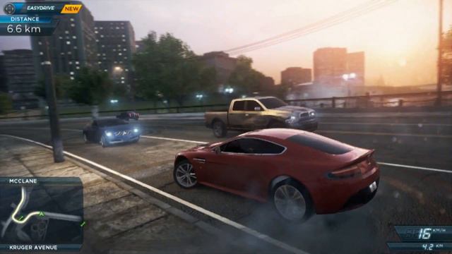 Need For Speed Most Wanted 2012 Nice Burnout in Traffic смотреть онлайн