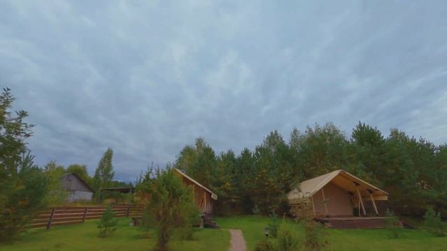 Глэмпинг Шикша, остров Хачин, озеро Селигер