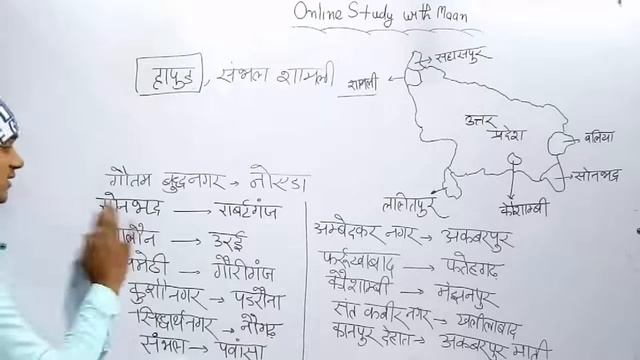 Uttar Special |प्रमुख जिले और उनके मुख्यालय |Uttar Pradesh Gk|by-MAAN Sir | смотреть онлайн