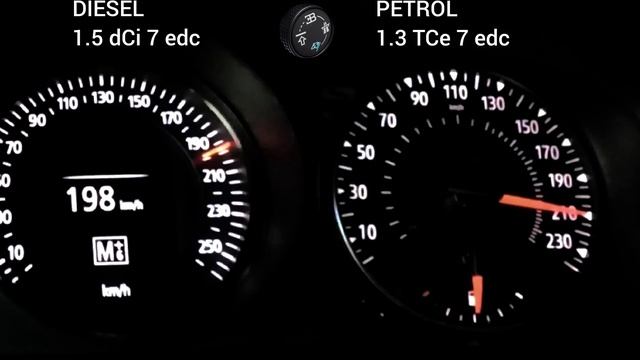 RENAULT MEGANE, DIESEL vs PETROL, Acceleration & Top Speed смотреть онлайн