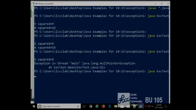 CISS226 - Java - Fall 2018 - Week 9, Lecture 1 October 15, 2018 смотреть онлайн