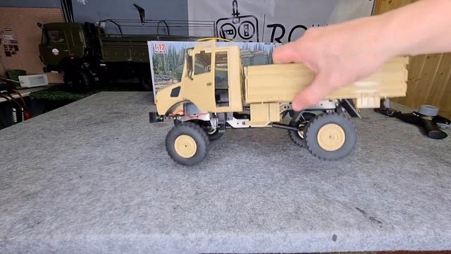 Унимог из поднебесной LD/RC P06 1/12 смотреть онлайн