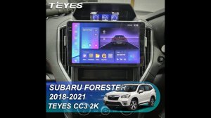 Teyes CC3 2K : Subaru Forester 2019. Обзор установки магнитолы