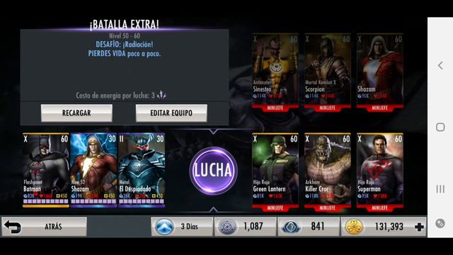 Injustice Gods Among Us Android Info Extra EXP / 2x XP 🤑 смотреть онлайн