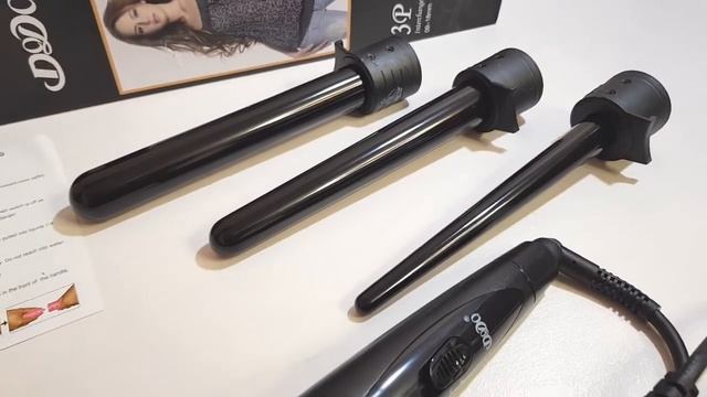 Покупки AliExpress: Щипцы для завивки волос 3 в 1 смотреть онлайн