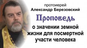О значении земной жизни для посмертной участи человека (2024.02.02). Прот. Александр Березовский