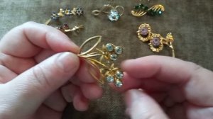 Позолоченные броши из СССР