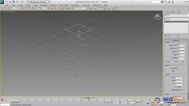 3ds Max Particle Systems - 3ds max Spray Tutorial смотреть онлайн