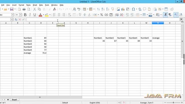 LibreOffice Calc Tutorial - average Function | LibreOffice 6 Calc смотреть онлайн