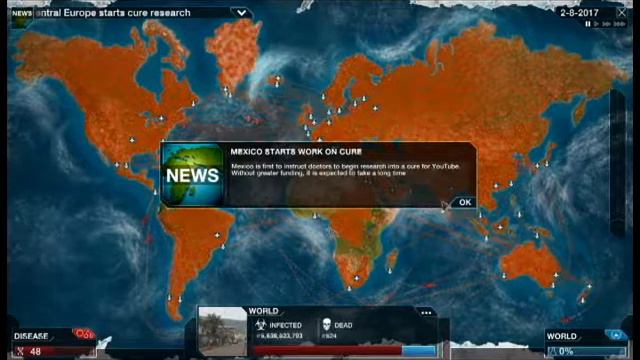 Plague Inc. Youtube Killer Mod смотреть онлайн