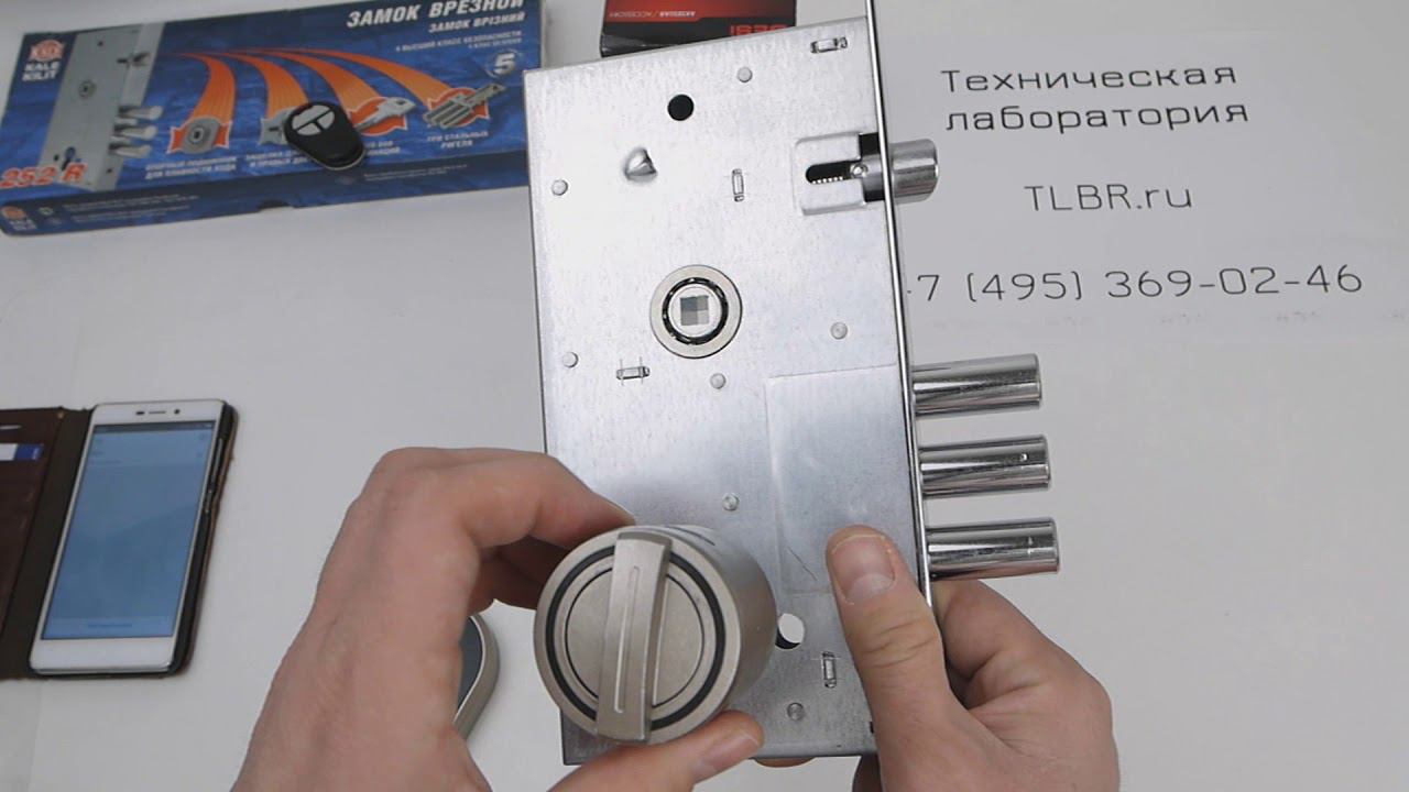 Электронный замок цилиндр Utopic R DESi Биометрический смотреть онлайн