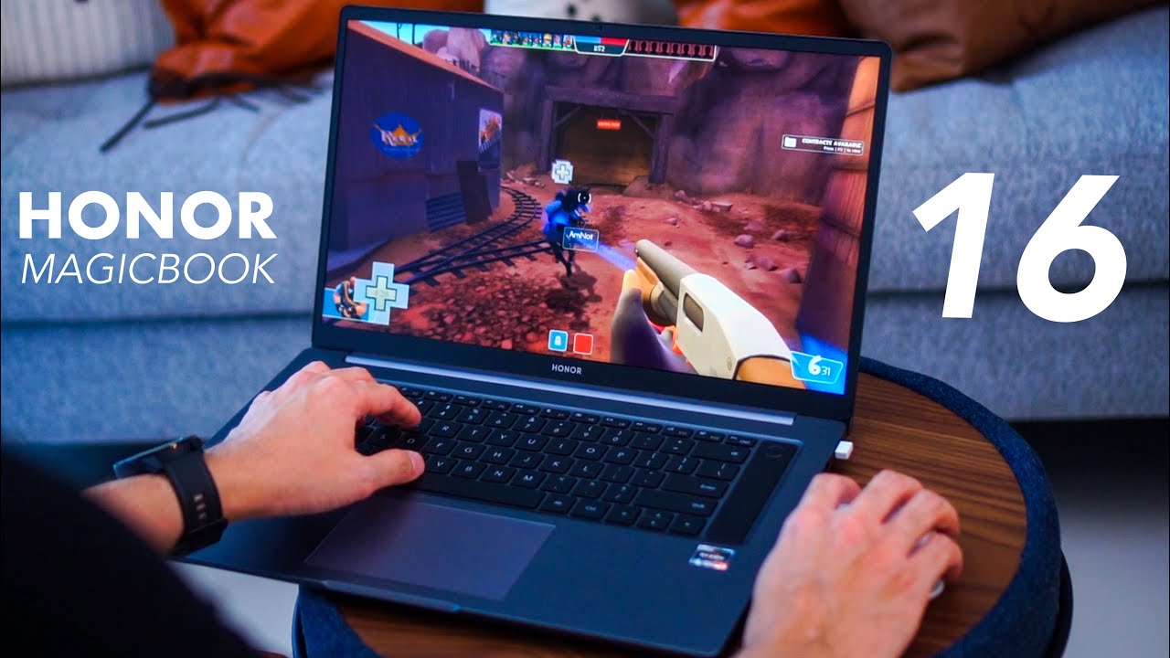 Обзор HONOR MagicBook 16 ? Тест в ИГРАХ ? ЛУЧШИЙ Ноутбук 2022 смотреть онлайн
