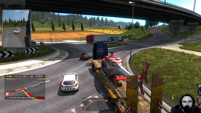 Покатушки по Европе в Euro Truck Simulator 2 (ProMods / RusMap) смотреть онлайн