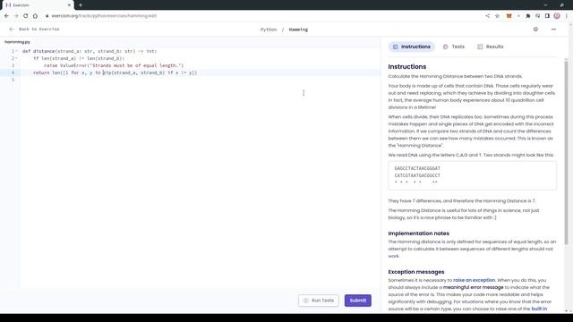 Ejercicios para practicar de Python 25 | Hamming смотреть онлайн
