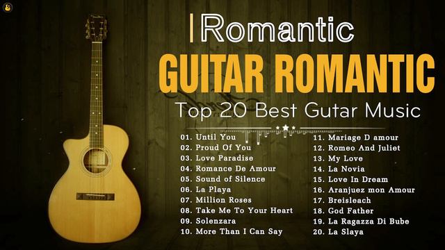 Beautiful Romantic Guitar 70s 80s 90s Relaxing 🎶 Best Instrumental Acoustic Guitar Music Of All Tim
