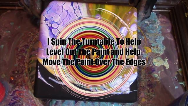 452.X No Heat- fluid tutorial. canvas art -dirty pour- artist's loft- paint mixing acrylic смотреть онлайн