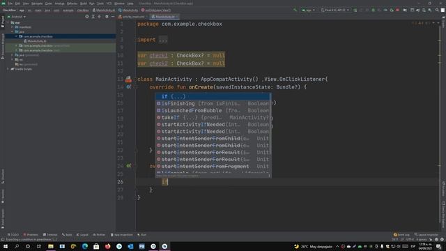 ?Como usar CHECKBOX en ANDROID STUDIO ?| CHECKBOX ANDROID STUDIO ? KOTLIN EJEMPLO ?? смотреть онлайн