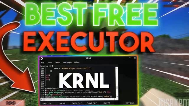 FREE KRNL EXECUTOR - NEW EXPLOIT (FIX KRNL DLL) смотреть онлайн