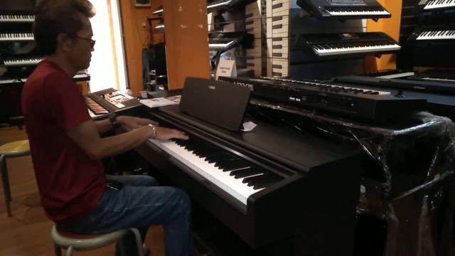 TULUS -Hati hati di jalan (Cover chord piano yamaha ydp-145) смотреть онлайн