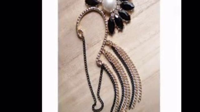 серьги каффы из золота купить смотреть онлайн