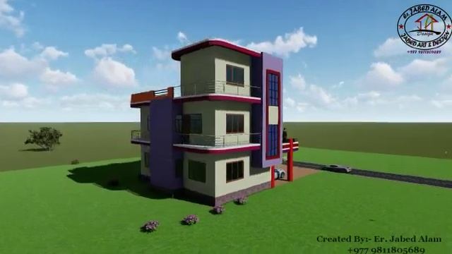 3d Animation Work of 3BHK House Plan #autocad #revit #lumion #sketchup смотреть онлайн