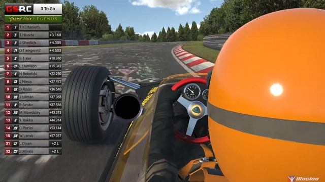 Grand Prix Legends | 2023 S2 Round 1 | Nürburgring | iRacing смотреть онлайн