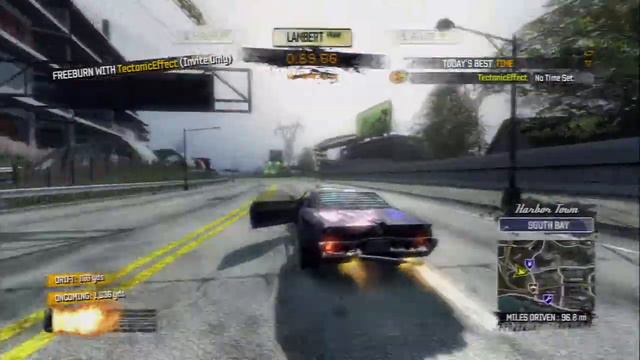 Burnout Paradise 18.43 Angus Wharf Run смотреть онлайн