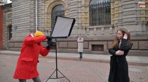 Как снимать со вспышкой? | Фотосъемка с Godox AD100Pro и Godox V1