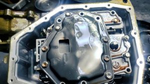 Lada Granta на автомате JF414e, замена гудящего центрального подшипника на акпп