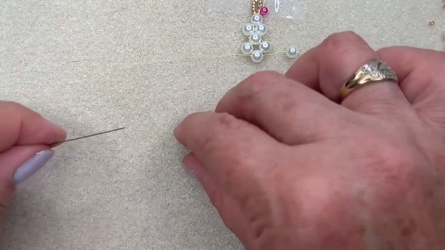 Classic Pearl Necklace ? #beadingtutorial #diy смотреть онлайн