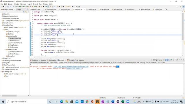Collection in java |List in java |ArrayList and Linked List in java #16 смотреть онлайн