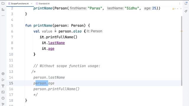 "also" Scope Function In Kotlin смотреть онлайн