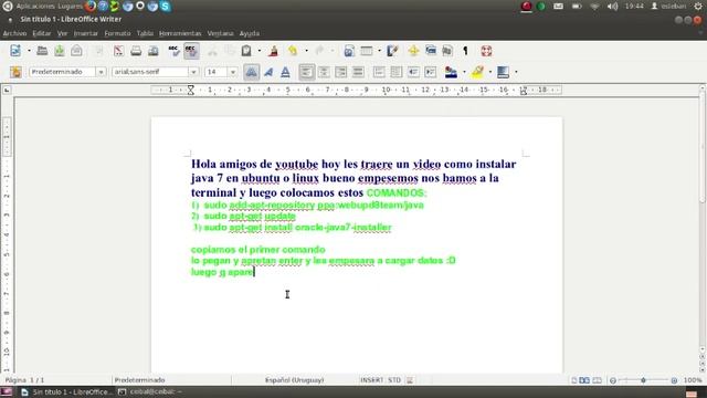 Como Instalar Java 7 para Ubuntu y Linux смотреть онлайн