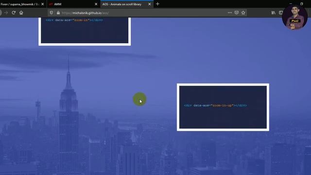 Animate On Scroll Webpage | Creating Awesome Animate Scroll | Scroll Effect Animation смотреть онлайн