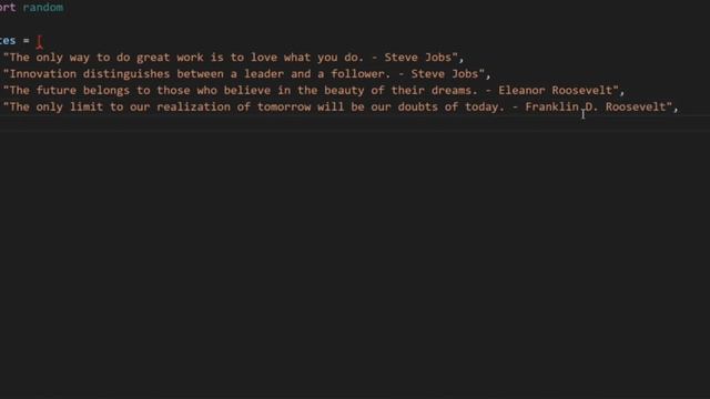 How to create quote generator using python | Fun python projects for beginners | Cool projects ? смотреть онлайн
