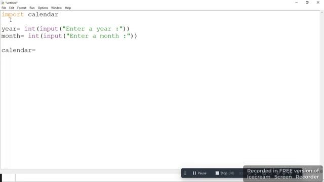 How To Create And Check Calendar Using Python Programming | Calendar Code in Python 2023 смотреть онлайн