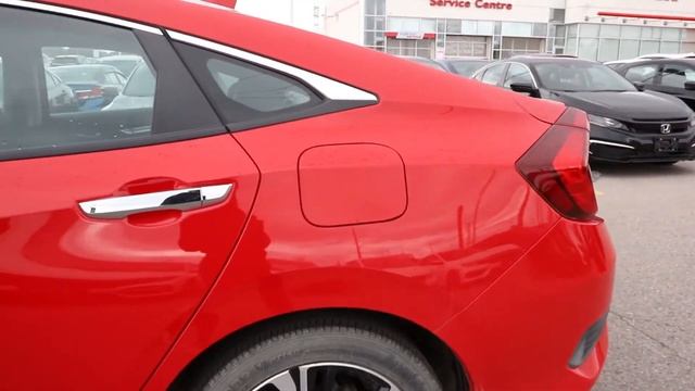 STOCK #5200 2018 CIVIC TOURING RED смотреть онлайн