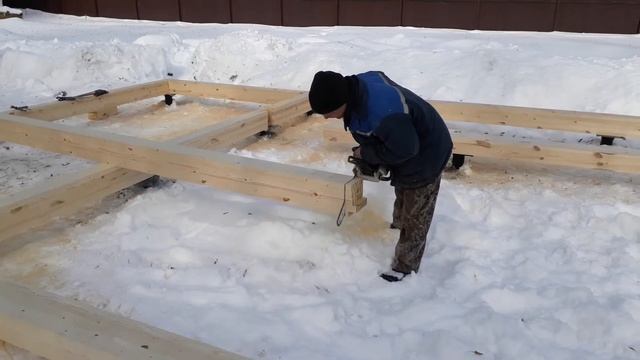 BELSTROIKA.RU Объвязка свайного поля: торцовка детали. смотреть онлайн