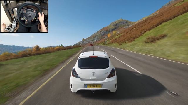 Vauxhall Corsa VXR vs Ford Fiesta ST - Forza Horizon 4 (Steering Wheel + Shifter) Gameplay смотреть онлайн