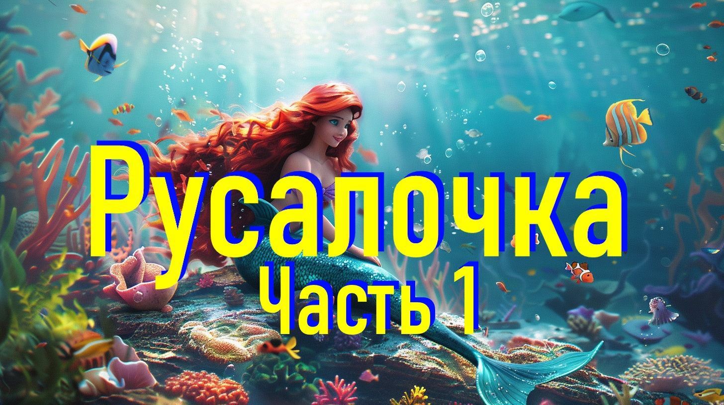 Сказка на Ночь с Музыкой и Звуком Океана Русалочка Часть 1 смотреть онлайн