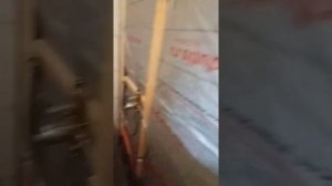 ванная комната в каркасном доме