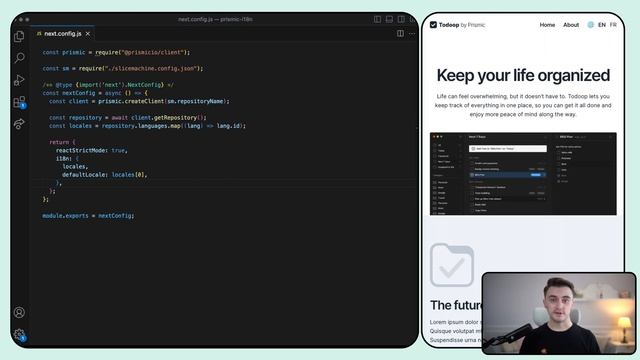 Next.js 13 Internationalization with Prismic смотреть онлайн