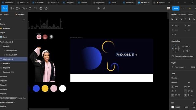 Poster Design in Figma - Let's Design a Simple Poster in Figma смотреть онлайн