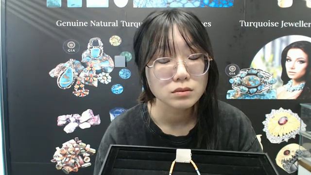 20240726-02 Natural Turquoise Spiny Oster Burma Jadeite 16inch 14gram Spiritual And Healing Jewelry