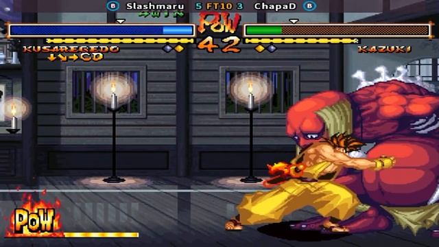 Samurai Shodown V Special - Slashmaru vs ChapaD FT10 смотреть онлайн