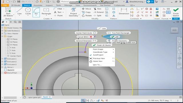 GEAR DESIGN IN AUTODESK INVENTOR | INVENTOR TUTORIAL | 3D MODELING | INVENTOR FOR BEGINNERS смотреть онлайн