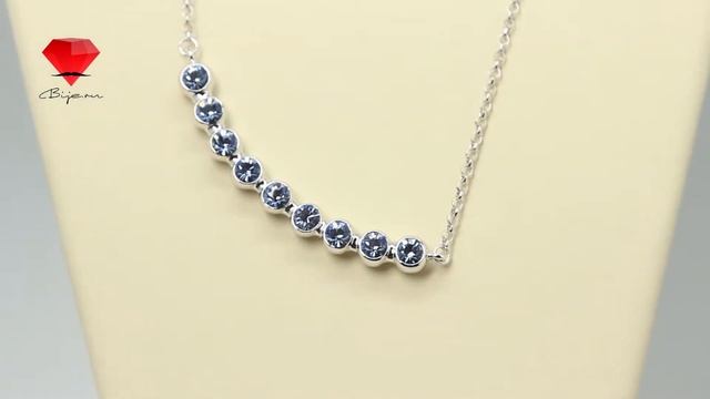 Bije.ru: Подвеска с покрытием белым золотом и кристаллами Swarovski Breana (Бреана) смотреть онлайн