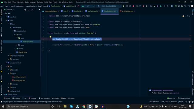 Room with Kotlin Coroutines in android tutorial by mayank || coroutines in Hindi Part-9 смотреть онлайн