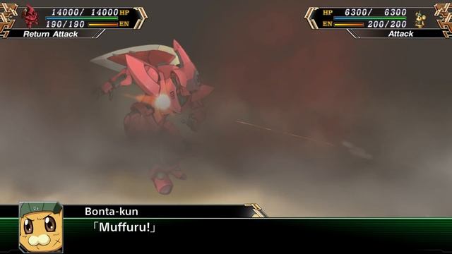 Super Robot Taisen V(ENG): Bonta Kun All attacks смотреть онлайн